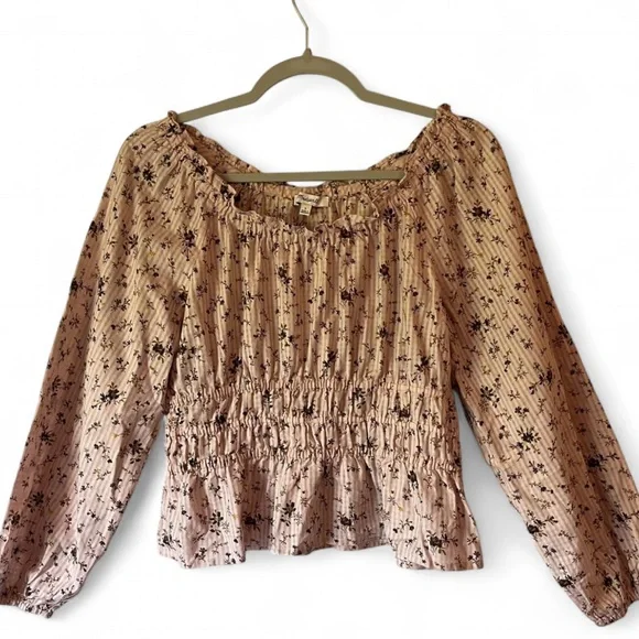 Madewell Sophia Bouquet Floral 100% Cotton Top Size Small - Picture 7 of 7